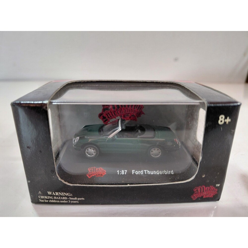 NIP Malibu International 105 HO 1:87 Die Cast Ford Thunderbird Convertible